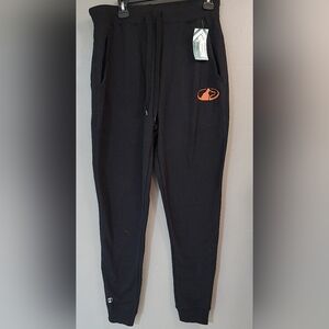 Holloway‎ Black Jogger Pants with Orange Logo